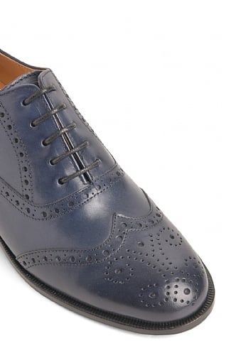 Ladies navy best sale brogue shoes