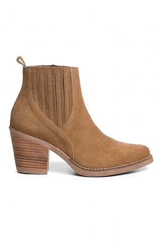 Tan cowboy ankle boots hot sale ladies