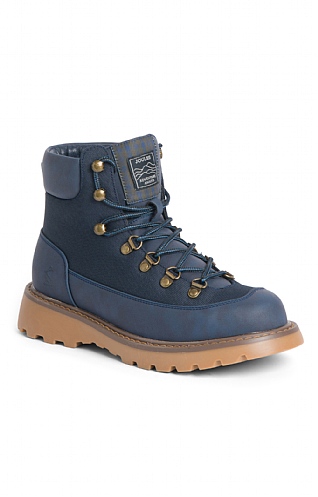 Ladies Joules Kendall Hiker Boots, French Navy