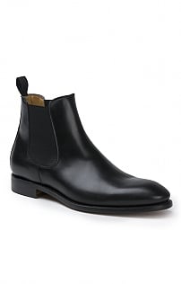 House of Bruar Bruar Leather Chelsea Boot - Black, Black