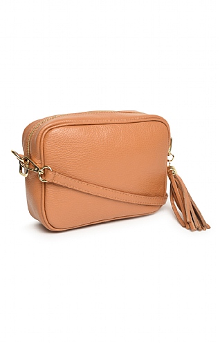 Ladies tan cross body on sale bag