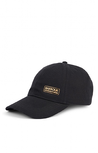 Ladies Barbour International Norton Cap - Black, Black