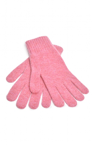 Robert Mackie Ladies Lambswool Gloves, Nougat