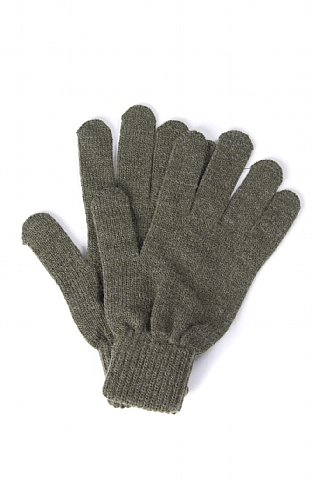 Barbour mens hot sale wool gloves