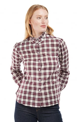 Ladies Barbour Daffodil Shirt, Windsor/Check