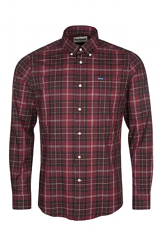 barbour red tartan shirt