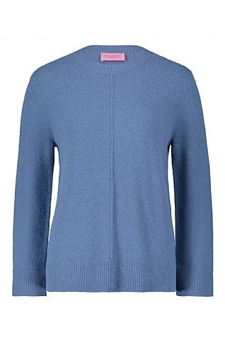 Ladies Betty Barclay Seam Front Jumper, Moonlight Blue