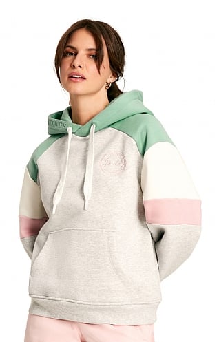 Ladies Joules Milbourne Hoodie, Grey Marl