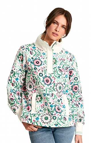 Ladies Joules Burnham Comfort Fit Sweatshirt, Crempais