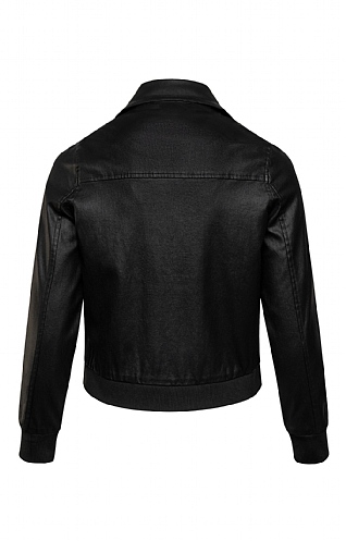 Faux Leather store Jacket (Small)