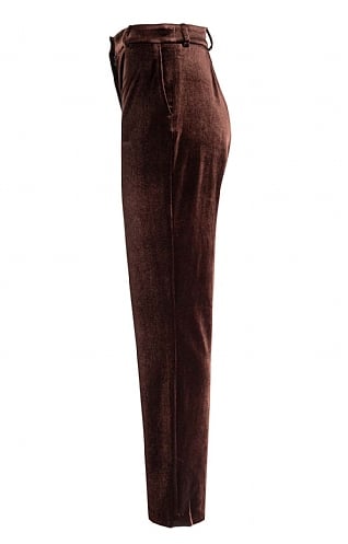 6073 Brown Velvet Pants Slacks Trousers Stock Photos HighRes Pictures  and Images  Getty Images