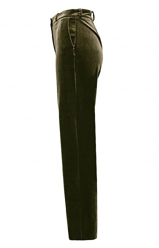 Ladies Velvet Trousers - House of Bruar