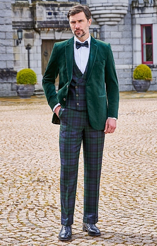 Tartan hot sale dinner trousers