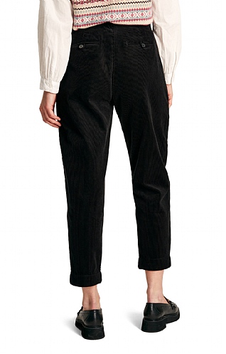 Black Cord Parachute Trousers - Matalan