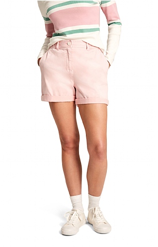 Ladies Joules Chino Shorts - Soft Pink, Soft Pink