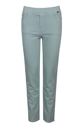 Ladies Anna Montana Denim Pull-Ons, Mint