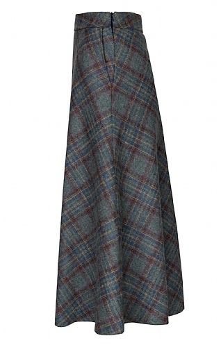 Ladies Tweed Swing Skirt - House of Bruar