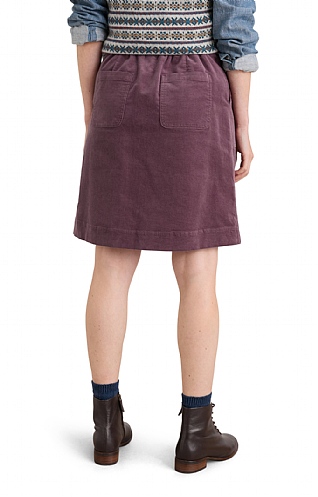 Seasalt Women's Skirt - grey May's Rock A-Line Skirt - Regular