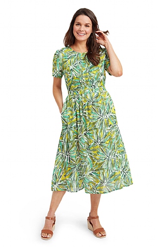 Ladies Adini Connie Dress, Palm House Green