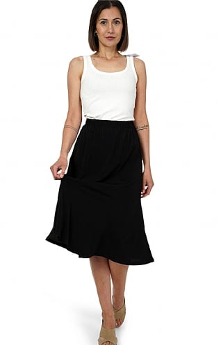 House Of Bruar Ladies Plain Skirt - Black, Black