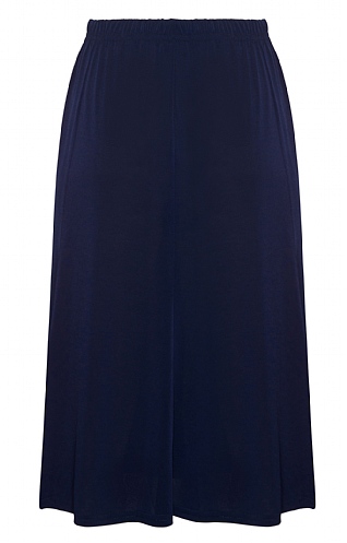 House Of Bruar Ladies Plain Skirt - Navy Blue, Navy