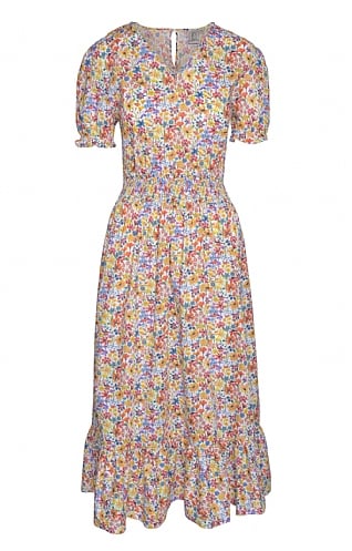 Ladies Vintage Dress Made With Liberty Fabric - House of Bruar