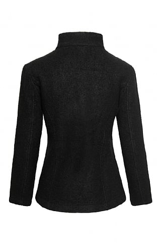Ladies Double Breasted Boiled Wool Jacket - House of Bruar