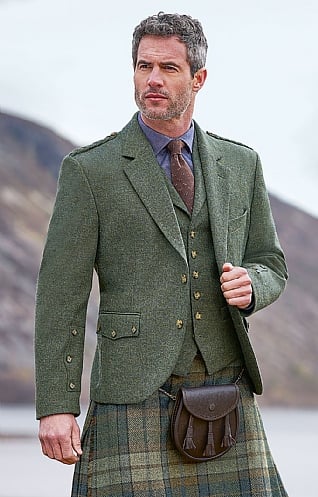 Tweed fashion kilt