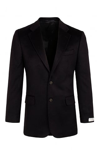 mens black cashmere blazer