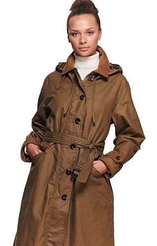 ladies barbour full length coats