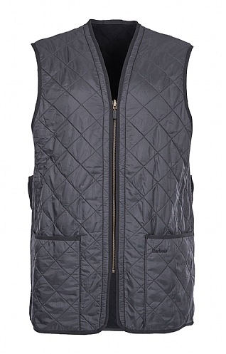 Barbour hot sale black vest