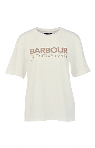 Ladies Barbour International Monaco Tee, Chantilly