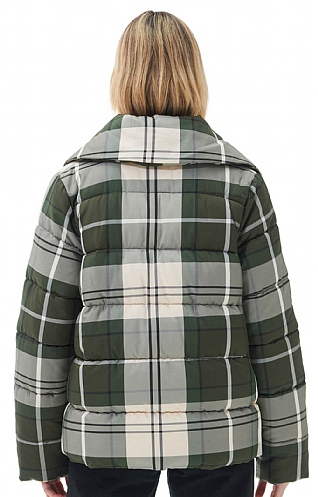 Barbour tartan jacket on sale womens