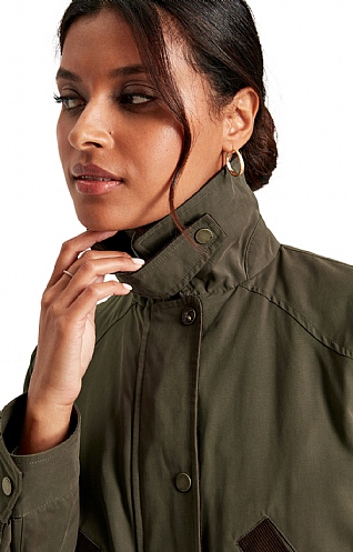 Khaki wax sale jacket womens