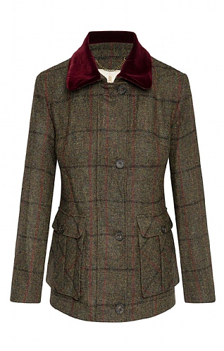 harris tweed field coat