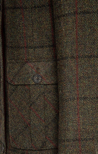 harris tweed field coat