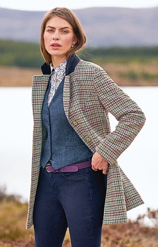 Cheltenham tweed clearance coat joules