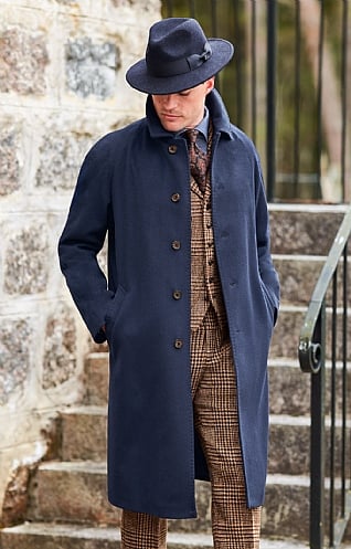 Mens raglan sale sleeve overcoat