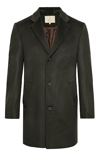 Men's olive wool on sale coat