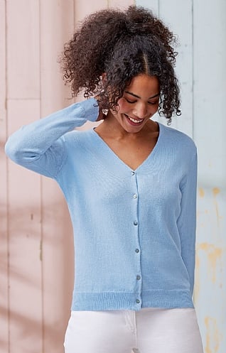 V neck cardigan outlet ladies