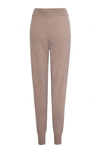 Lambswool and cashmere joggers