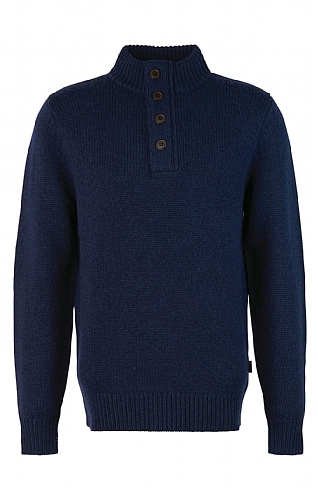 Barbour sweater hot sale mens Silver