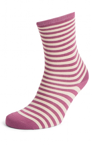 Ladies Seasalt Sailor Socks, Weatherboard Buddleia