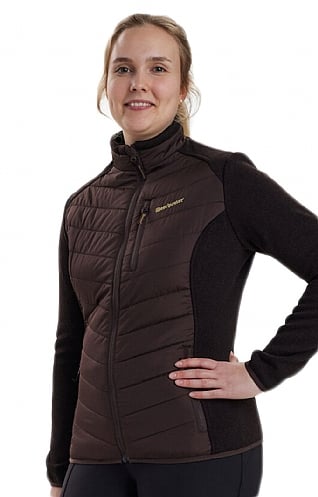 Ladies Deerhunter Lady Caroline Padded Jacket, Dark Prune